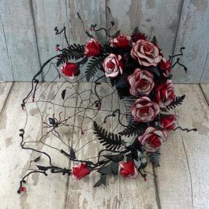 Dracula II paper wedding bouquet Book paper rose bridal bouquet