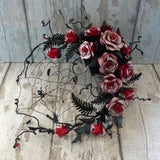 Dracula II paper wedding bouquet Book paper rose bridal bouquet