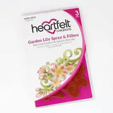 Garden Lily Spray and Fillers Heartfelt Creations Cling Stamps