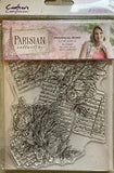 Brand New Crafters Companion Provencal Peony Acrylic Stamp Parisian Collection