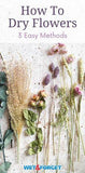 How to Dry Flowers, Plus Dried Flower D??cor Ideas for Fall | Life's Dirty. Clean Easy. Flower Delivery