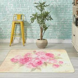 3D Peony Flower ZHUA18 Game Non Slip Rug Mat Photo Carpet Debi Coules Zoe