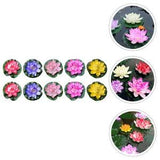 10pcs Floating Lily Pads Artificial Lily Pads Artificial Plants Flowers