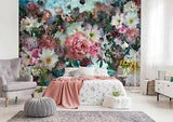 3D Peony Flower Lily 20RAI03 Wallpaper Mural Self-adhesive Beth Sheridan Honey