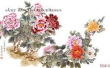 Chinese 100% real natural silk thread,su hand embroidery kits:flower peony 20"