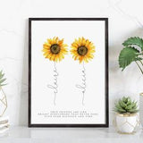 Personalised Friendship Print | Best Friend Gift | Bestie Gifts | Friendship Quote | Thank You Gift | True Friends | Birthday Gift for Her