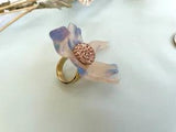 LELE SADOUGHI Crystal Lily Statement Ring