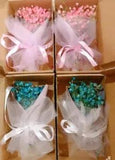 Blush Pink color-Dried Flower Eternal Bouquet Valentine's Gift-selling as single