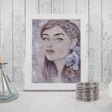 Orchids - print