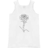 'Carnation Flower' Adult Vest / Tank Top (AV038321)