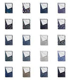 Ambesonne Navy Color Soft Flannel Fleece Throw Blanket Plush for Indoors