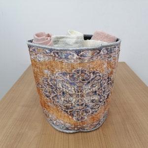Organizer bin, Mail holder, Planter pocket, Farmhouse basket, Cozy basket, Decorative storage, Basket for shelf, Orchid holder, Flower pot