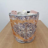 Organizer bin, Mail holder, Planter pocket, Farmhouse basket, Cozy basket, Decorative storage, Basket for shelf, Orchid holder, Flower pot