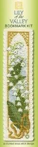 Textile Heritage Lily of The Valley Counted Cross Stitch Bookmark Kit