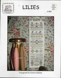 Rosewood Manor~ Lilies C-002~cross stitch pattern New