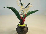 HANDMADE MINI LILY OF THE VALLEY PLANT IN CAULDRON MAGICAL PLANT COLLECTION AUS