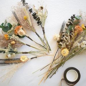 DIY Dried Flower Kit "Goldilocks". DIY Weddings, Baby Showers & Events. Favors, Table Settings, Dried Flower Craft Kits, Home Decor.