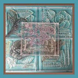 Papertrey Ink "YEAR OF FLOWERS" stamps LILY, VOILET, LARKSPUR, MORN GLORY & ROSE