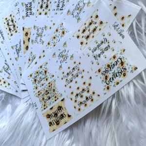 I will wait peel and stick Bible tabs with adhesive and double sided laminated