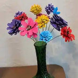 Bouquet of Hand Painted Pinecone Flowers Dozen