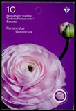 Canada 3376a Booklet MNH Flowers, Ranunculus