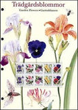 Sweden 1997 Sc 2231a Flowers Iris Columbine Honesuckle Lily Pansy CV $15