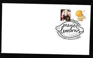 US 5256 Meyer Lemons Garden Flowers Peonies BWP FDC 2018