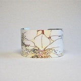 Orchid Cuff Bracelet Unique Gift for the Gardener