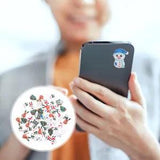 50 Pcs Resin Accessories Cell Phone Christmas Decorations Miniature