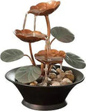 Indoor Water Lily Water Serenity Fountain-Small Size Makes This a Perfect Tablet