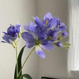 Real Touch Faux Freesia Stem - Artificial Flower / Centerpieces / DIY Floral / Wedding / Home Decoration / Gifts / Purple