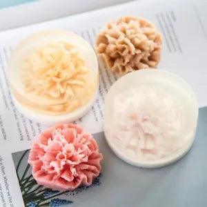 Carnation Soap Molds Handmade Soap Silicone Mold Cake Decoration Molds 1pc Set