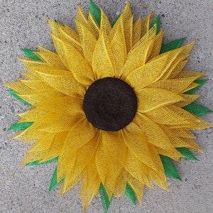 Sunflower Wreath Sunflower Daisy Wreath Summer Wreath Spring Wreath Fall Wreath Farmhouse Wreath Everyday Wreath Front Door Wreath