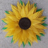 Sunflower Wreath Sunflower Daisy Wreath Summer Wreath Spring Wreath Fall Wreath Farmhouse Wreath Everyday Wreath Front Door Wreath