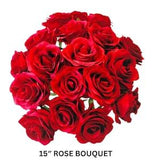 Red Rose Bouquet Bridal Wedding Bride Flower girl Decor Craft Supplies Floral Arrangements Supplies for Crafters Silk Flowers