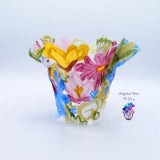 Orchid Pot, Butterfly pot, Floral pot, Pink Orchid Pot, Unique Pot, Flower Pot, Planter, Pot with holes, Plant pot, Gift, Birthday gift