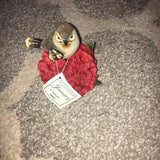 New with Tags Ganz Flower of the Month with Bird Figurine January Carnation
