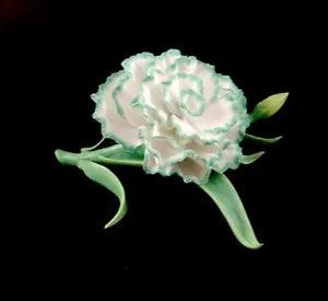 Lenox Garden Flowers TOUCH OF IRELAND CARNATION Porcelain Mint with Box