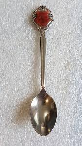 Carnation Flowers Collectable Souvenir Spoon CW