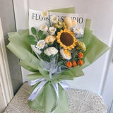 crochet bouquet/flower ornaments/rose Bouquet/bouquet wedding/Mother's Day/A gift for her/Bouquet sunflower/Anniversary gift