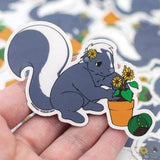 Garden Skunk Sticker | Waterproof Vinyl Sticker
