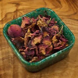 Red Rose Buds and Petals | Dried Red Roses | DIY Flower Incense