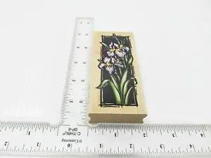 Elegant Lily Flowers Rubber Stamp - Stamp Set D396