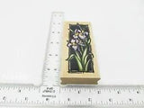 Elegant Lily Flowers Rubber Stamp - Stamp Set D396