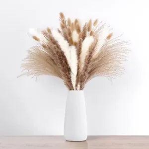 67PCS Pampas Grass Dried Flowers, Fall Decor Autumn Decorations for Boho 67pcs