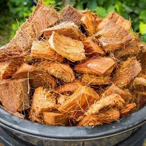 100% Natural organic Coconut Husk Fiber Chips for orchids,Rose,Anthurium Reptiles Flowers