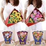 Birthday Card 3D Pop Up Card Flowers Female Mum Friend Sister Daughter Gift Card