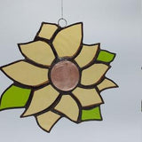 Stained Glass Sunflower