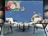 3D Pink Peony Flower 23971NA Wallpaper Wall Murals Removable Wallpaper Fay