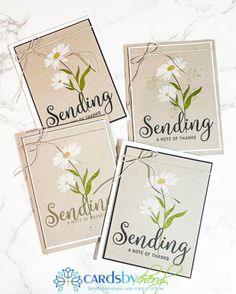 Thank you Cards with the Sending Smiles Bundle Flower Delivery